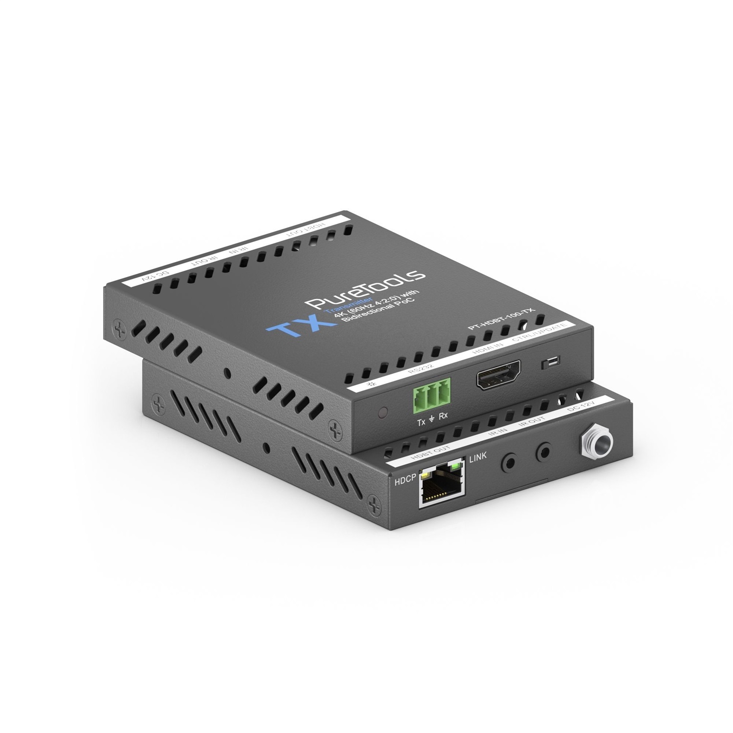 PureLink PT-HDBT-100 Moltiplicatore AV Trasmettitore e Ricevitore HDMI 4K fino a 60Hz con HDCP 2.2