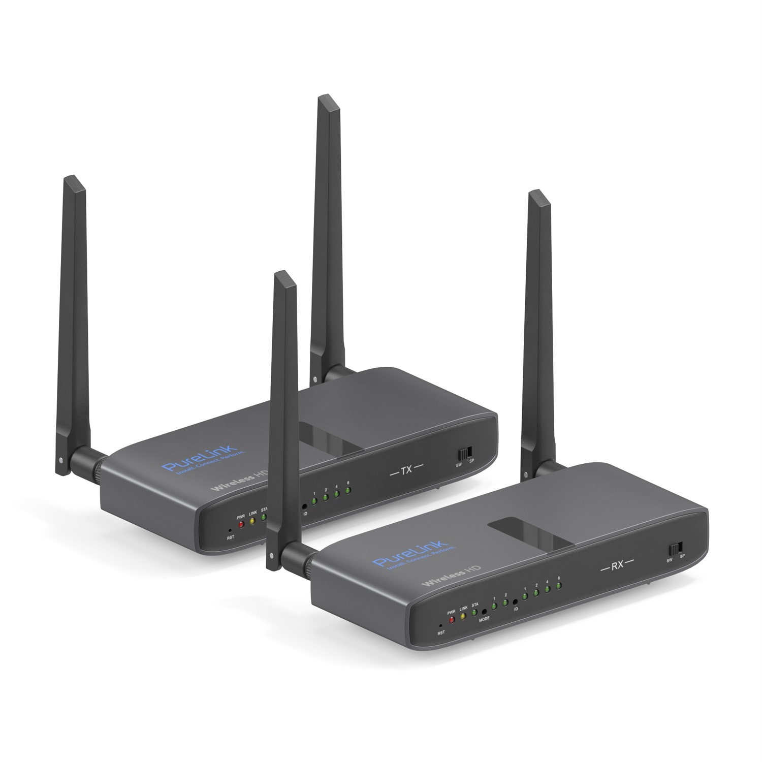 PureLink CSW320 Estensore KVM Wireless - Trasmettitore e Ricevitore, Full HD 1080p, Distanza Fino a 150 Metri, Serie Cinema