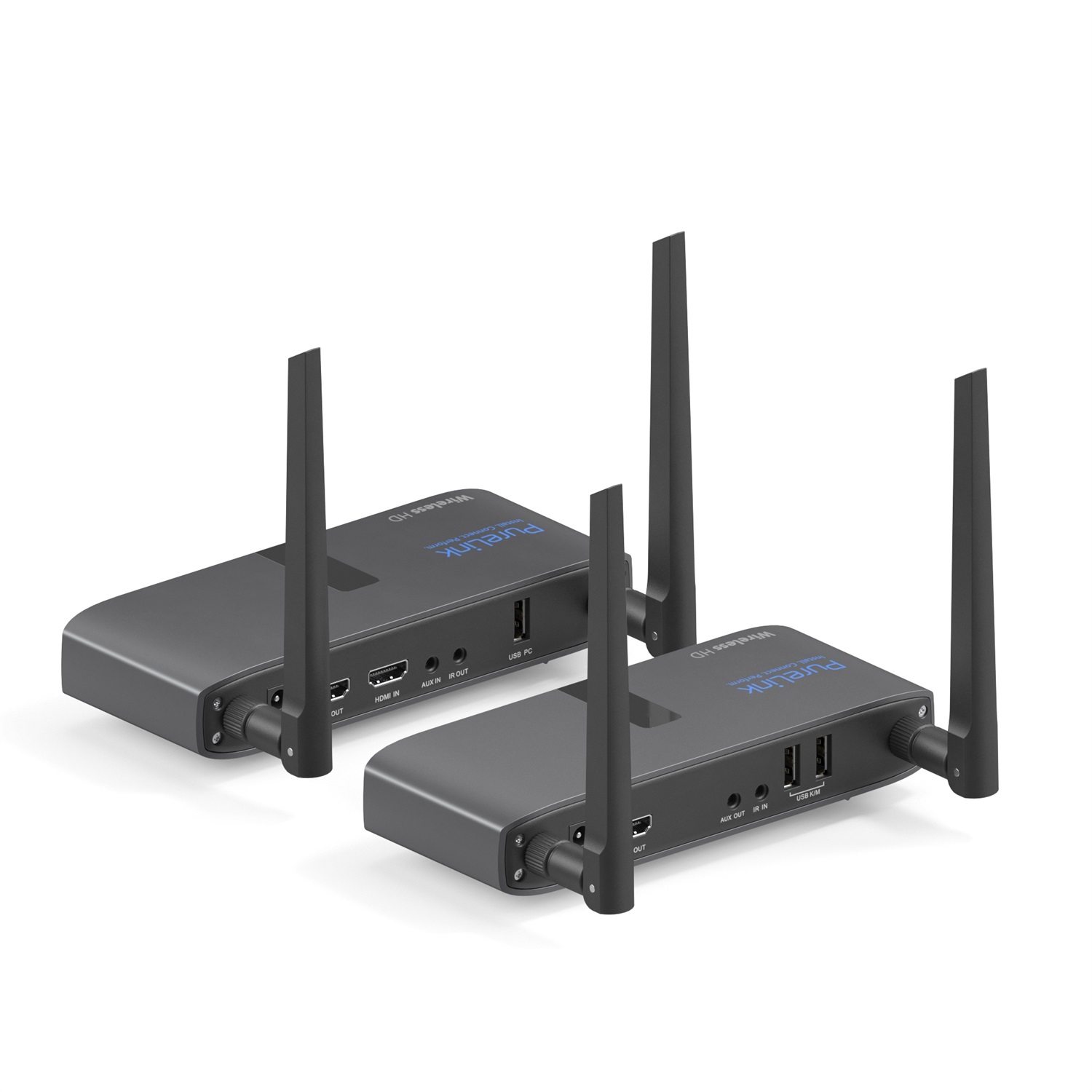 PureLink CSW320 Estensore KVM Wireless - Trasmettitore e Ricevitore, Full HD 1080p, Distanza Fino a 150 Metri, Serie Cinema
