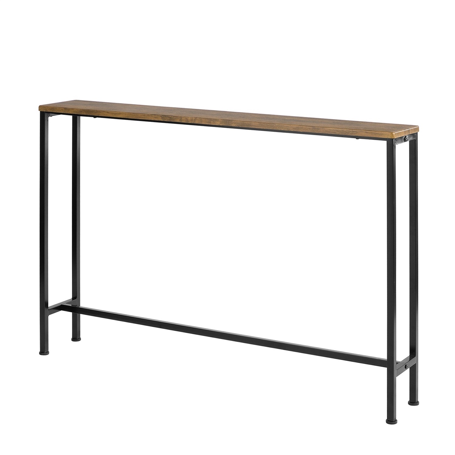 SoBuy Tavolo Consolle Ingresso Allungabile in Legno - Design Semplice e Elegante, Facile da Montare, L120 x P20 x A80 cm