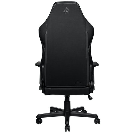 Nitro Concepts X1000 Sedia da Gaming e Ufficio - Rivestimento in Tessuto, Capacità 135 kg, Design Moderno, Nero