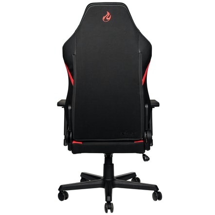 Nitro Concepts X1000 Sedia Gaming Tappezzata con Schienale Tappezzato - Inferno Red