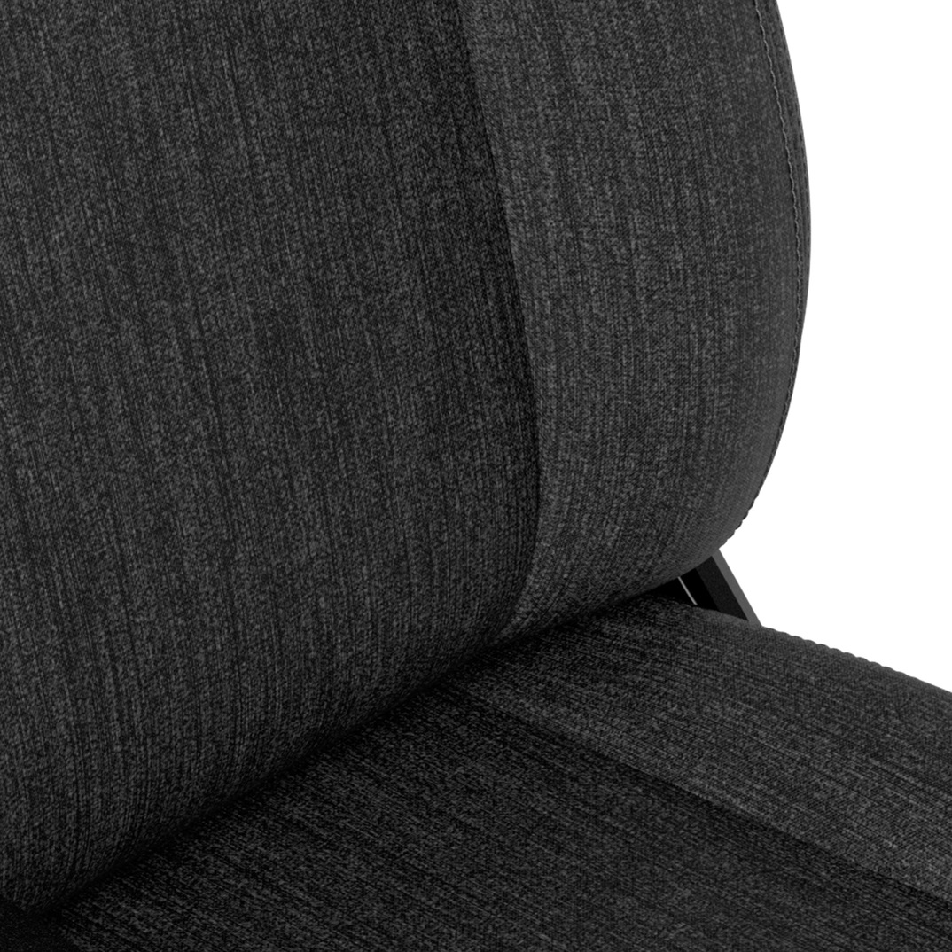 noblechairs Icon Gaming Chair - Seduta e schienale imbottiti in tessuto antracite