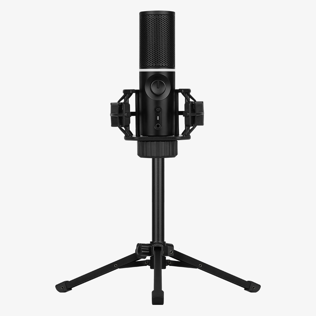Streamplify Microfono da Studio RGB USB-A Nero con Sensibilità 36 dB e Frequenza 100-18000 Hz