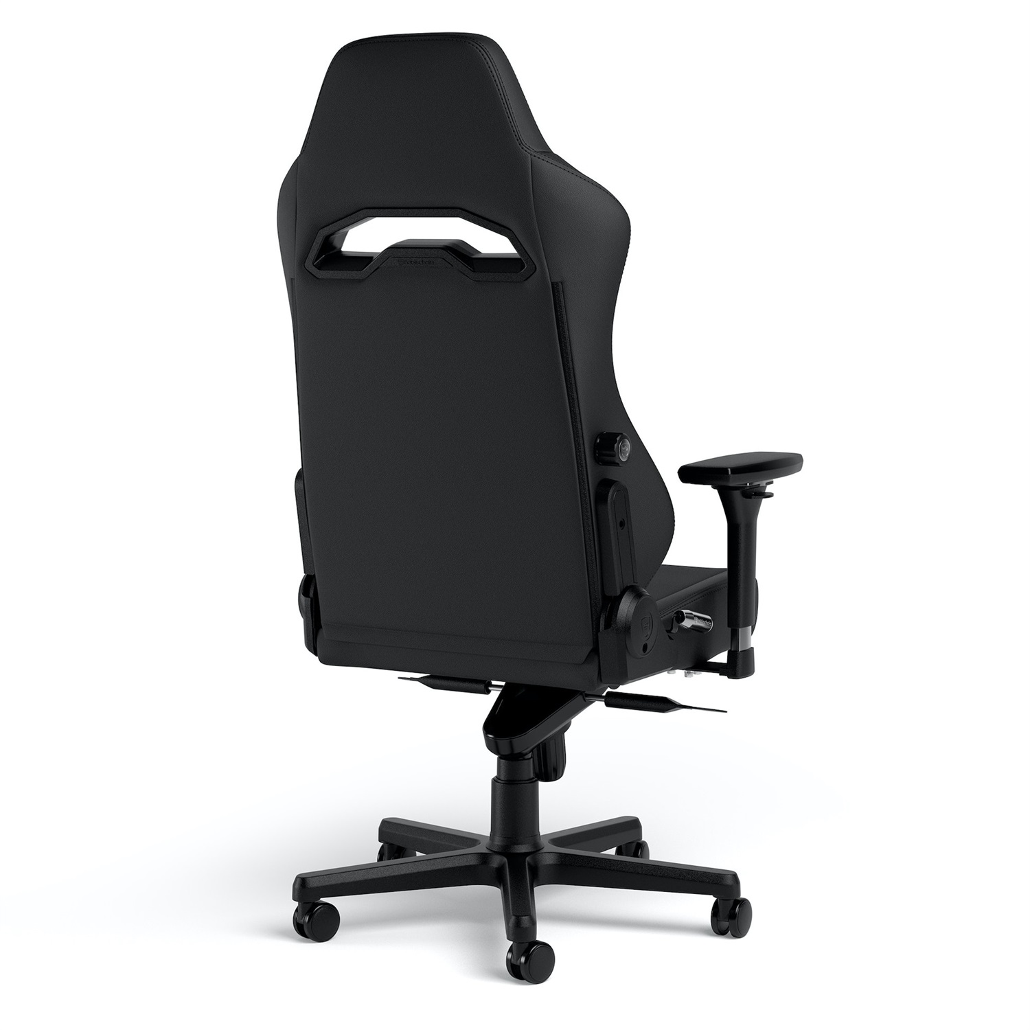 noblechairs HERO ST Sedia da gaming per PC in Ecopelle high-tech, Seduta imbottita, Nero, Peso massimo 150 kg