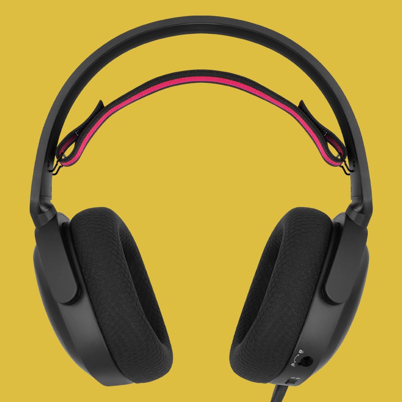 GAMIAC HS71 Auricolare Gaming Cablato con Driver da 50 mm e Audio Surround 7.1 - Nero