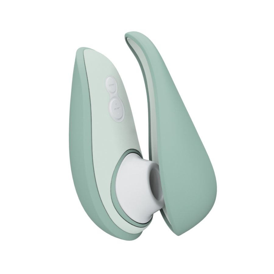 Womanizer Liberty 2 - Vibratore a pressione d'aria Verde acqua con 8 intensità, ultra silenzioso e design portatile