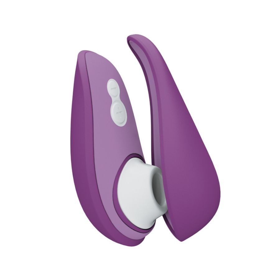 Womanizer Liberty 2 - Vibratore Aspirante Clitorideo Portatile Viola con 8 Intensità e Tecnologia Pleasure Air