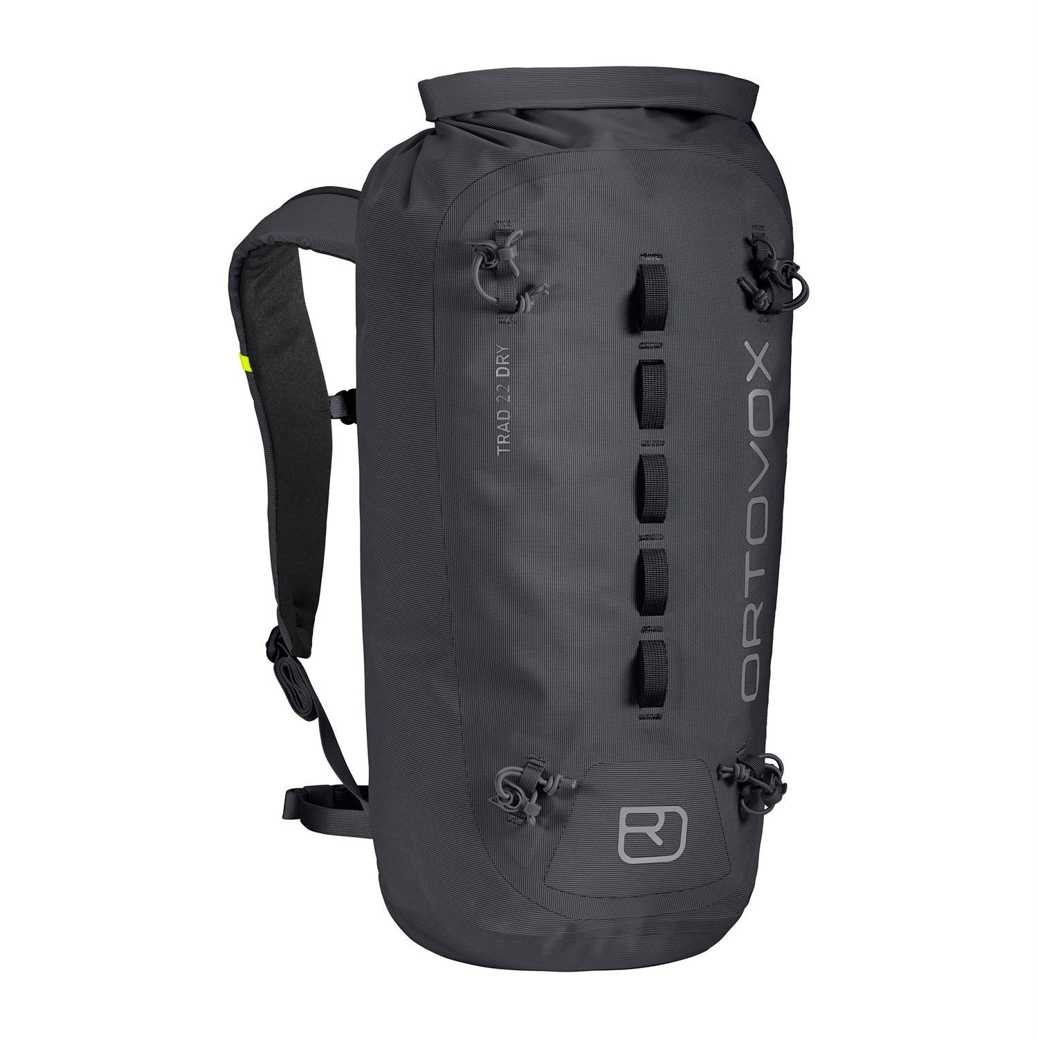 ORTOVOX Trad 22 Dry Zaino Impermeabile da Alpinismo e Trekking - 22L, Colori: Nero, Blu, Verde