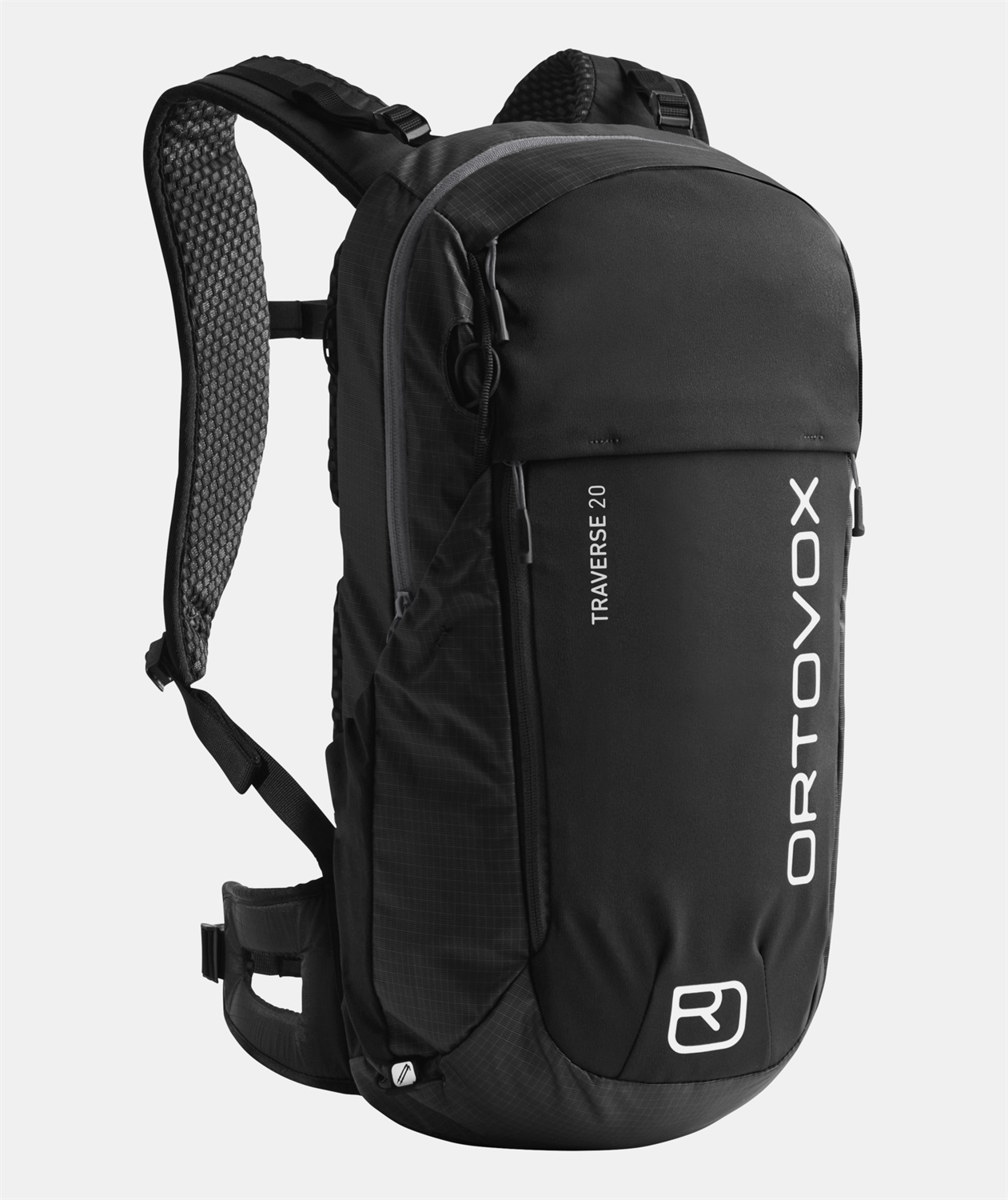Ortovox Traverse 20 Zaino da Trekking 20 L - Nero, Taglia Unica, Sistema Airvent Back