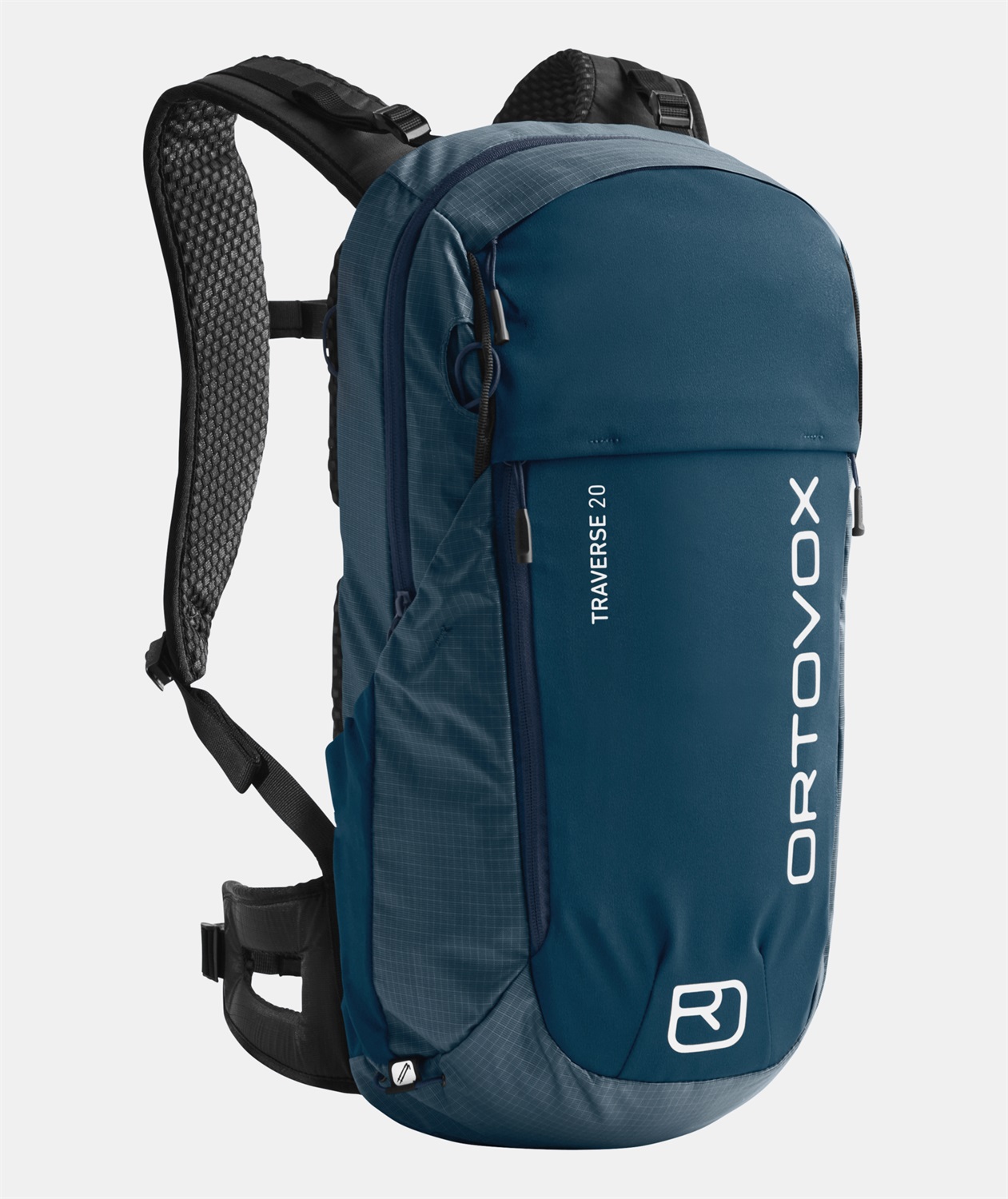 Ortovox Traverse 20 - Zaino da Trekking 20L Blu/Azzurro con Sistema Dorsale Ergonomico e Predisposizione per Idratazione