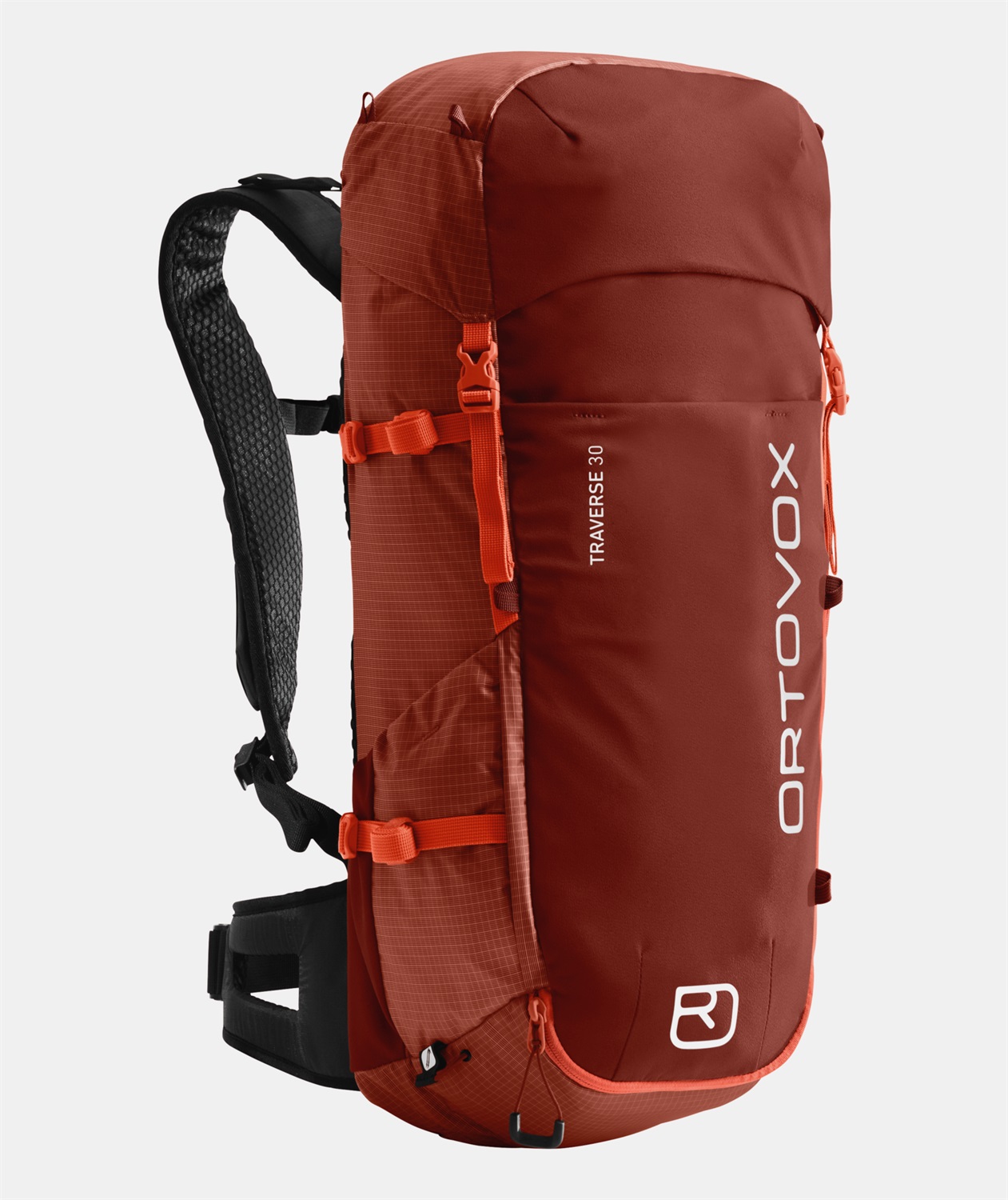 Ortovox Traverse 30 - Zaino Trekking e Alpinismo 30 Litri Arancione con Sistema Comfort Contact Back