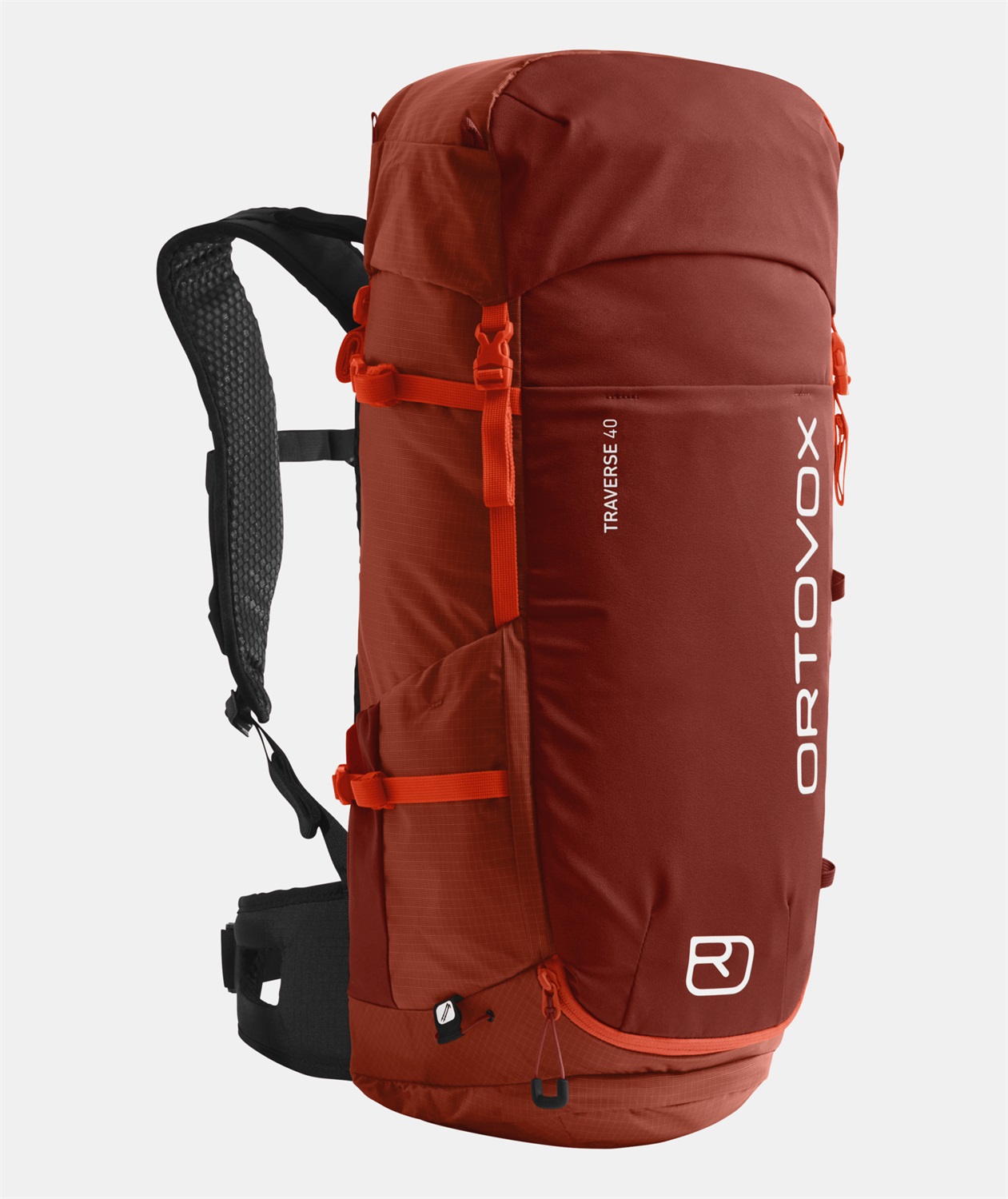 Ortovox Traverse 40 - Zaino Trekking e Alpinismo 40 L Arancione con Comfort-Contact Back System