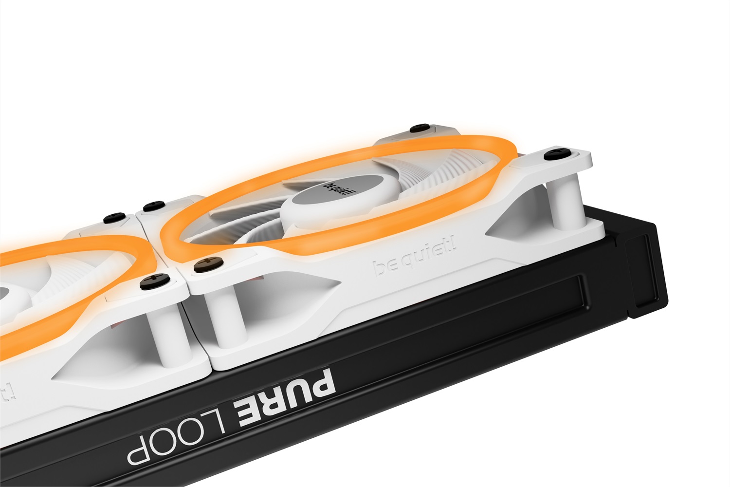 be quiet! Light Wings White | Ventilatore 120mm PWM High-Speed Triple-Pack con LED ARGB, 3 Ventole, 2500 Giri/min, 31 dB