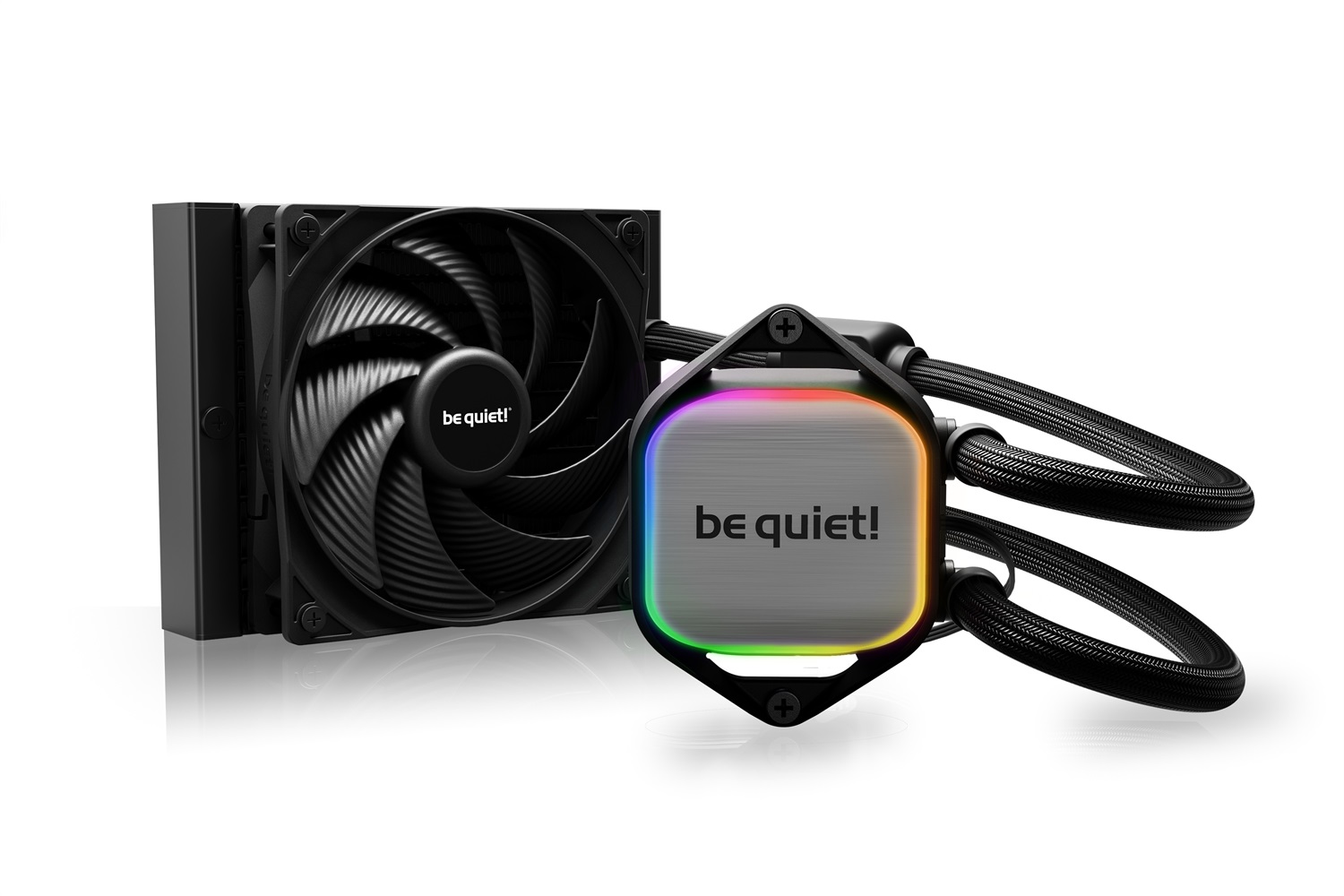 be quiet! Pure Loop 2 120mm | Raffreddatore di liquidi tutto in uno | Compatibile Intel LGA1851/1700 e AMD AM5/AM4 | 13 dB - 32,1 dB | Nero