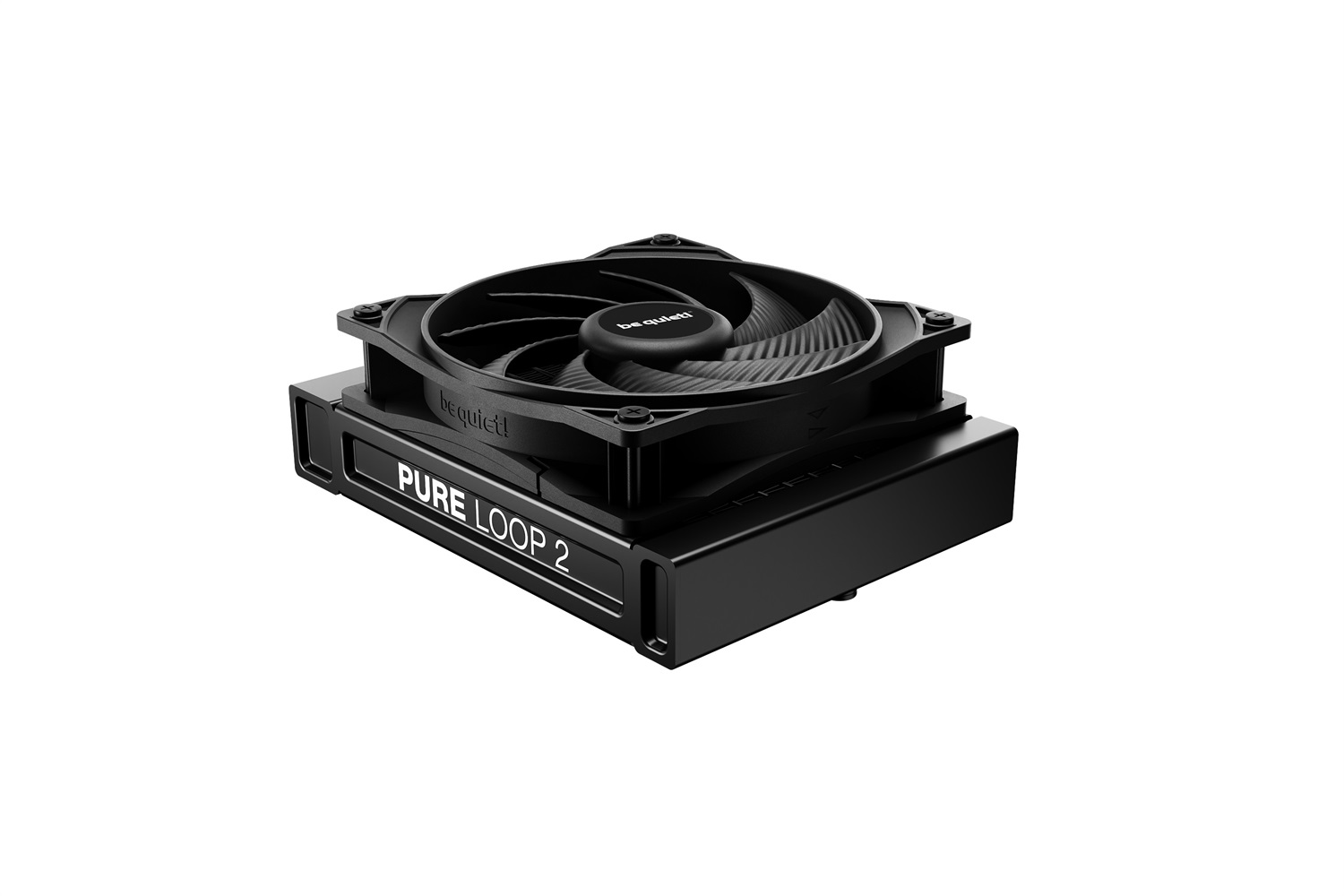 be quiet! Pure Loop 2 120mm | Raffreddatore di liquidi tutto in uno | Compatibile Intel LGA1851/1700 e AMD AM5/AM4 | 13 dB - 32,1 dB | Nero
