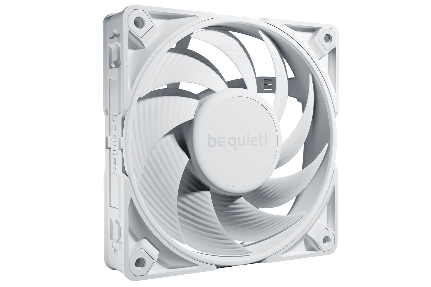 be quiet! BL118 Ventilatore 12 cm - 3000 Giri/min, 36,9 dB, Flusso d'aria 142,5 m³/h, Cuscinetto fluido, Bianco