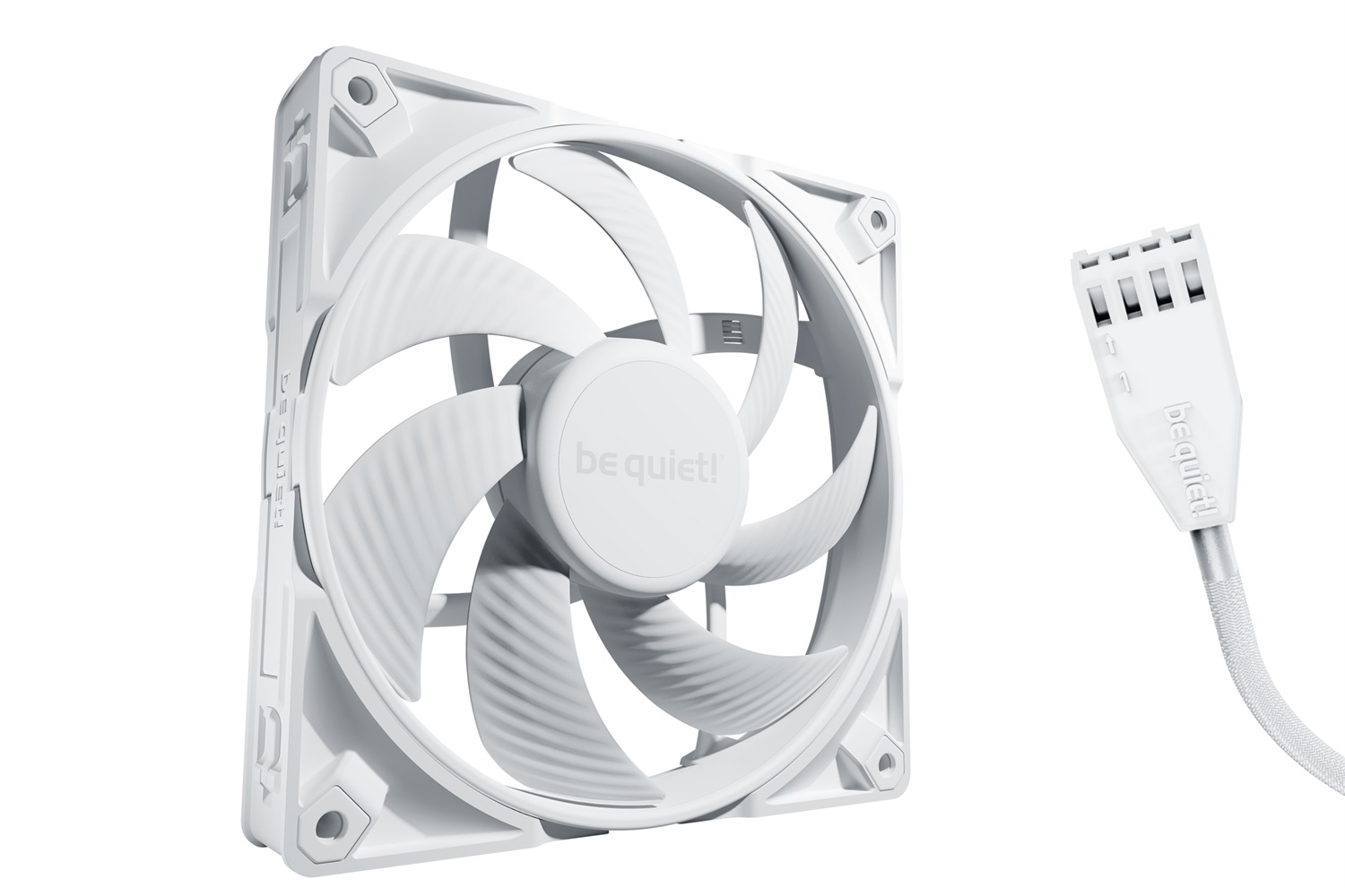 be quiet! BL119 Ventilatore 14 cm Bianco - 2400 Giri/min, 36,8 dB, Flusso d'aria 165,5 m³/h
