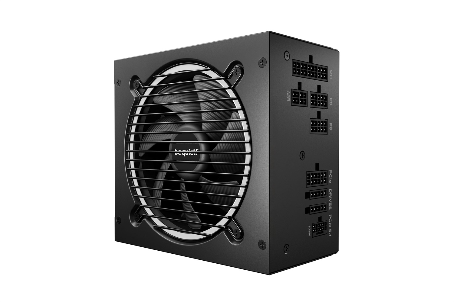 be quiet! Pure Power 13 M | Alimentatore 550W ATX 3.1, Efficienza 80 PLUS® Gold, Supporto GPU PCIe 5.1, Ventola Semi-Passiva da 120 mm