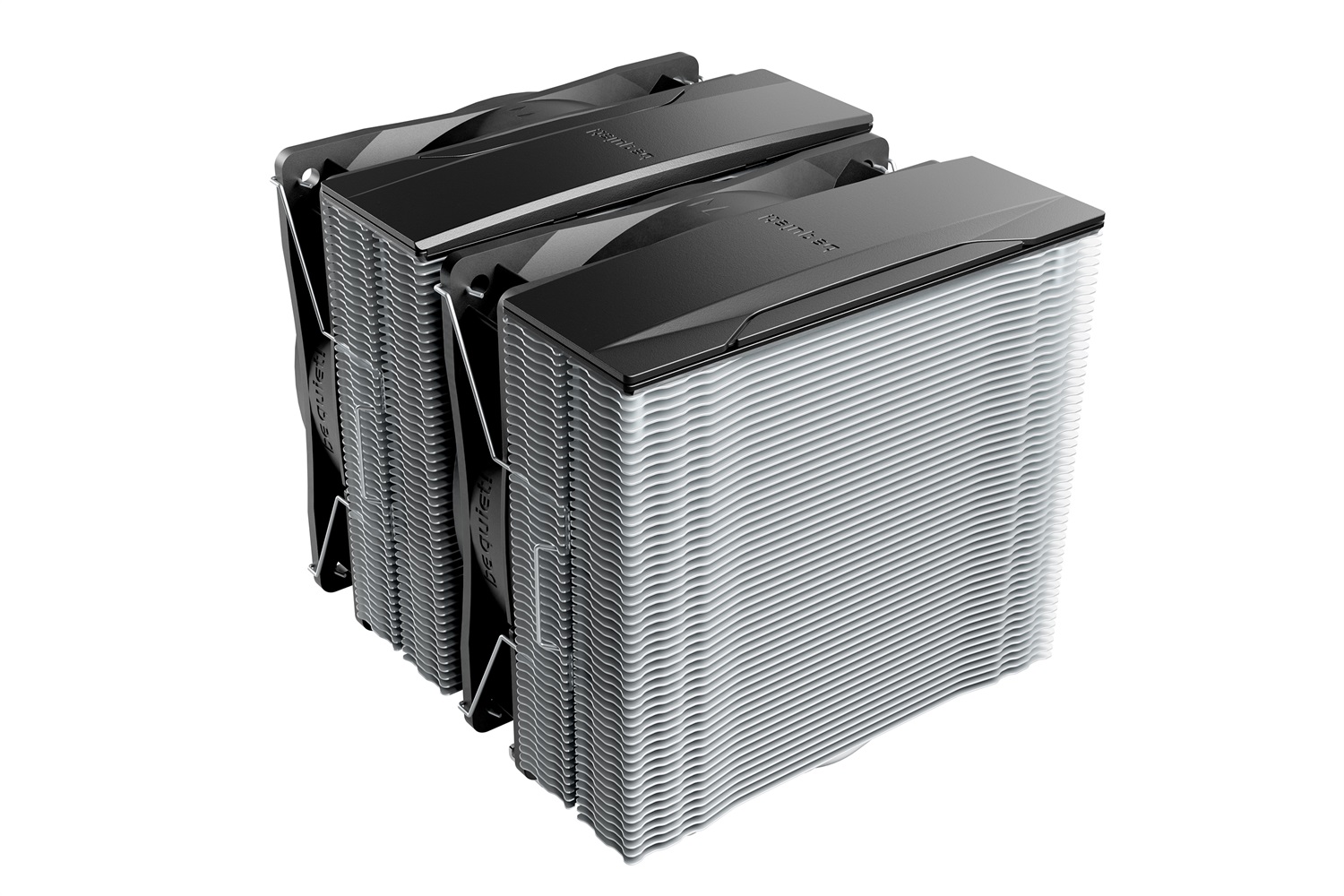 be quiet! Pure Rock Pro 3 Raffreddatore d'aria 12 cm Argento 2000 Giri/min 101,2 m³/h