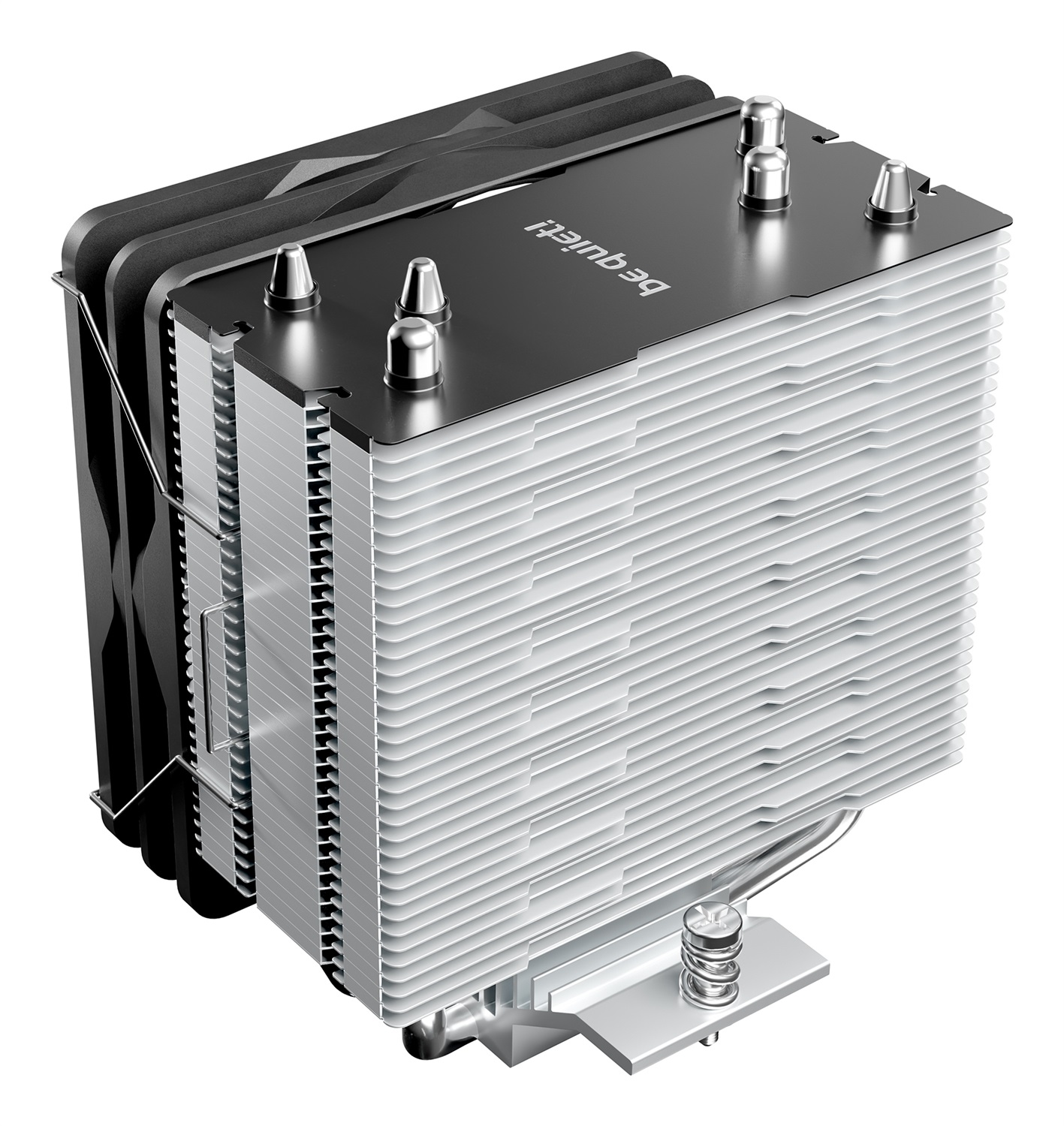 Be Quiet! Pure Rock Slim 3 - Dissipatore CPU Argento/Nero, 10 cm, Silenzioso e Compatto