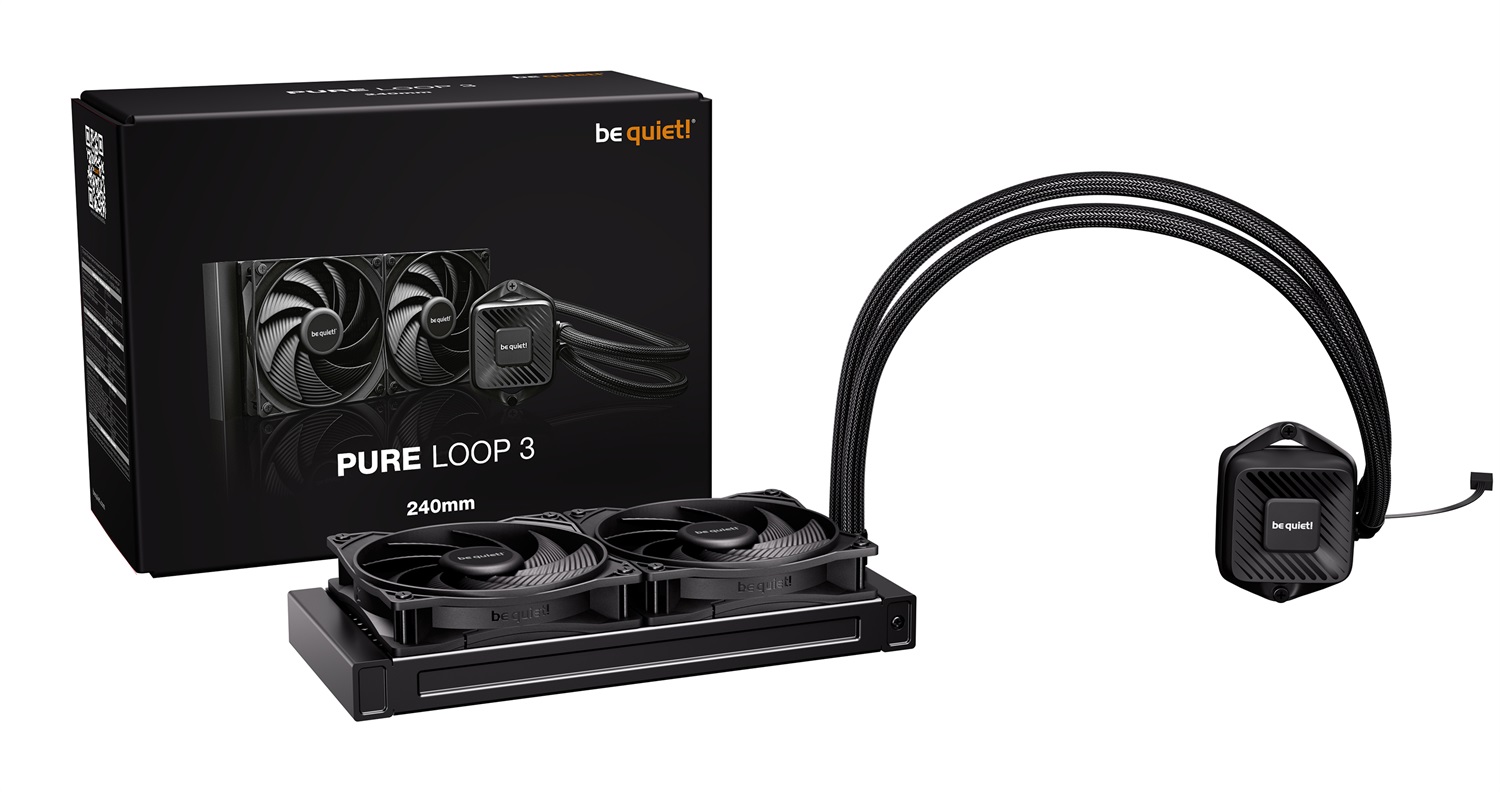 Be Quiet! Dissipatore a Liquido Pure Loop 3 240mm Nero - Raffreddamento AiO