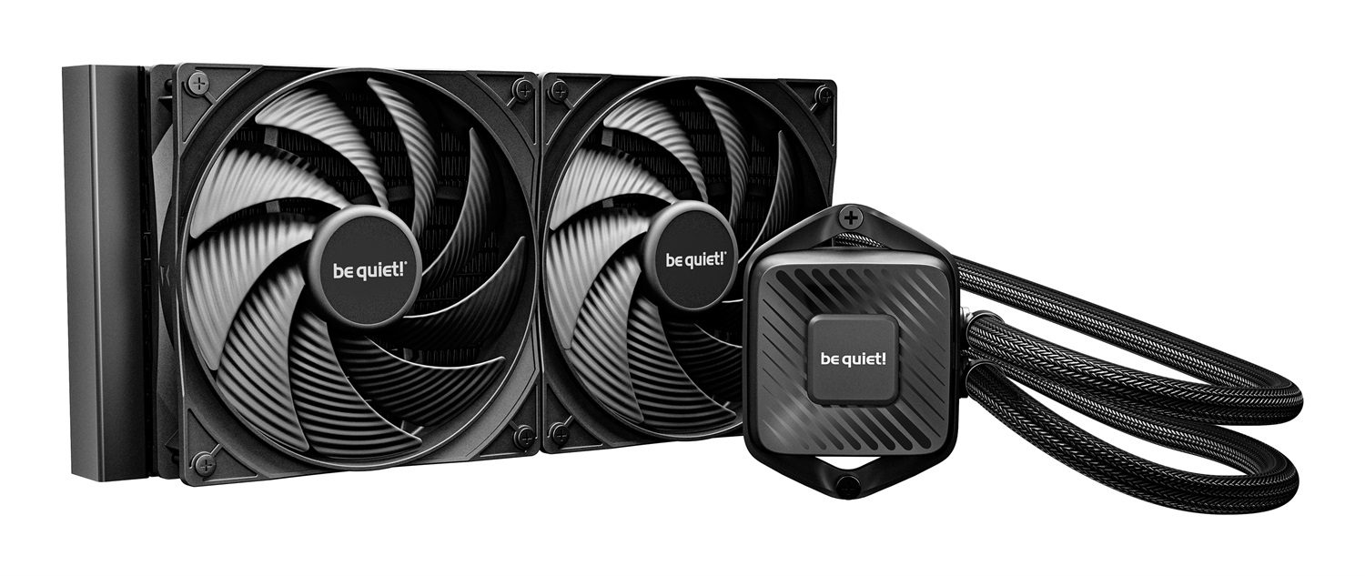 be quiet! Pure Loop 3 - Raffreddatore a Liquido 280mm, Ventilatore da 14 cm, Colore Nero