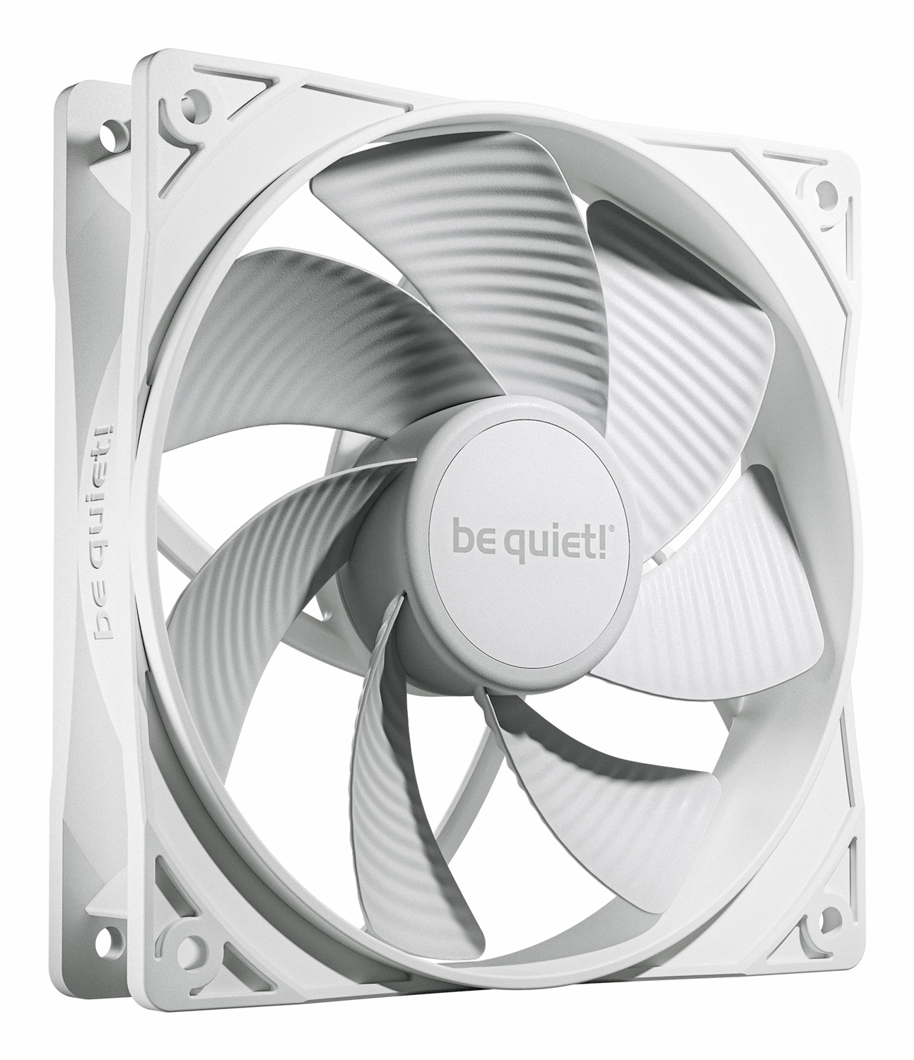 be quiet! Pure Wings 3 Ventilatore 120 mm PWM Bianco - 3 Pezzi, 1500 Giri/min, 80 m³/h