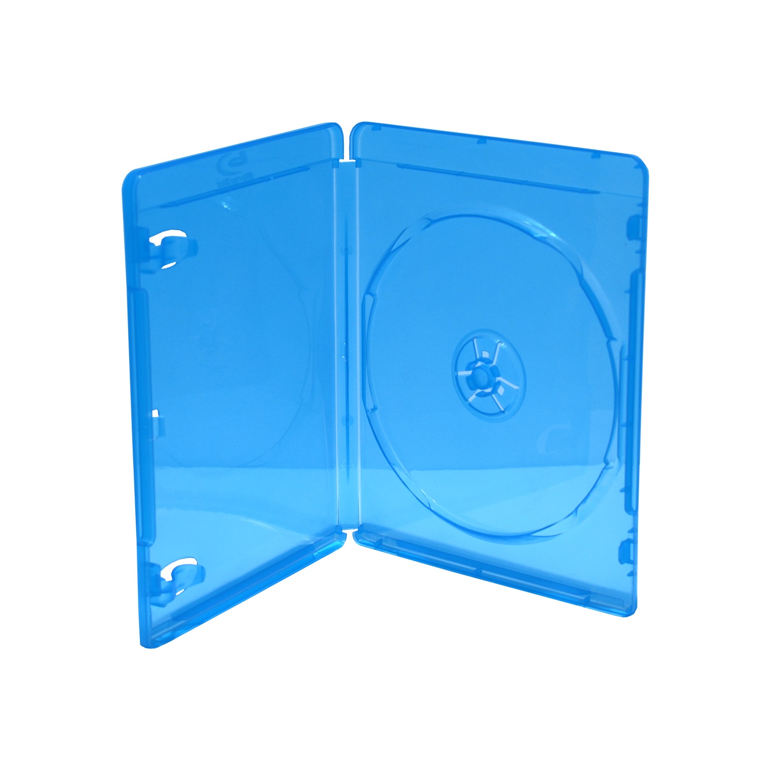MediaRange Custodia Blu Ray 11mm Singola per 1 Disco Blu, Confezione da 5 Pezzi