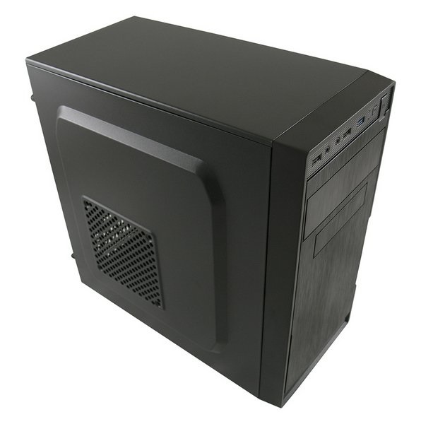 LC-Power 2014MB Midi ATX Tower in Metallo Nero - Compatibile con Micro ATX e Mini-ITX