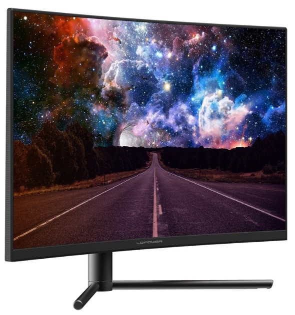 LC-Power LC-M27-FHD-240-C Monitor Piatto 27
