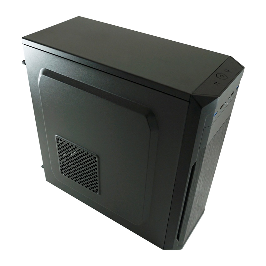 LC-Power 7039B - Case Midi-Tower ATX con 2 porte USB 3.0, 2 porte USB 2.0 e ventilazione laterale