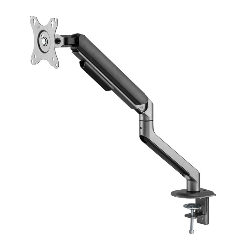 LC-Power Supporto Monitor Scrivania Regolabile per TV e Monitor fino a 32