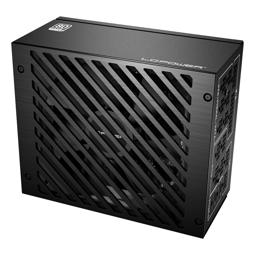 LC-Power LC1200P V3.0 Alimentatore per Computer 1200 W 80 Plus Platinum 20 4 pin ATX Nero
