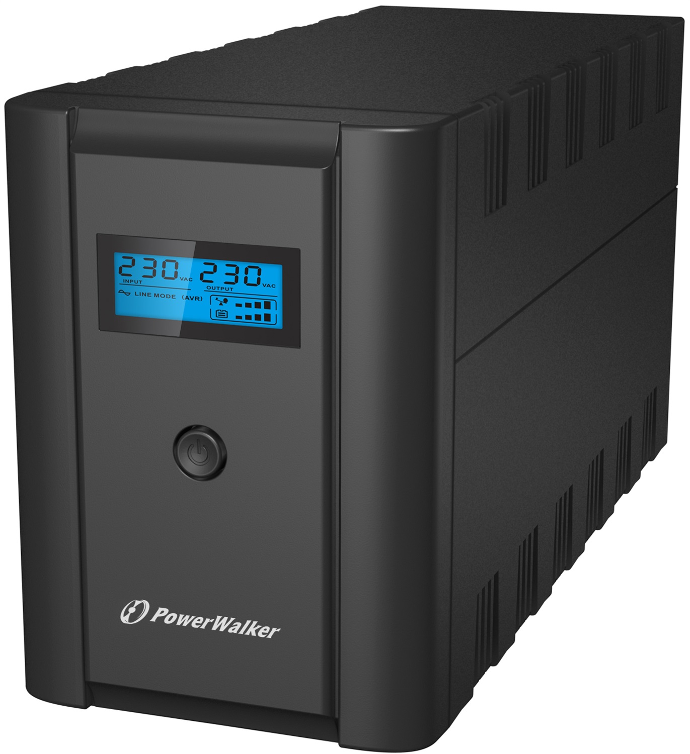 PowerWalker VI 2200 LCD/IEC UPS A Linea Interattiva 2200 VA 1200 W con 6 Prese AC e Batteria 9 Ah
