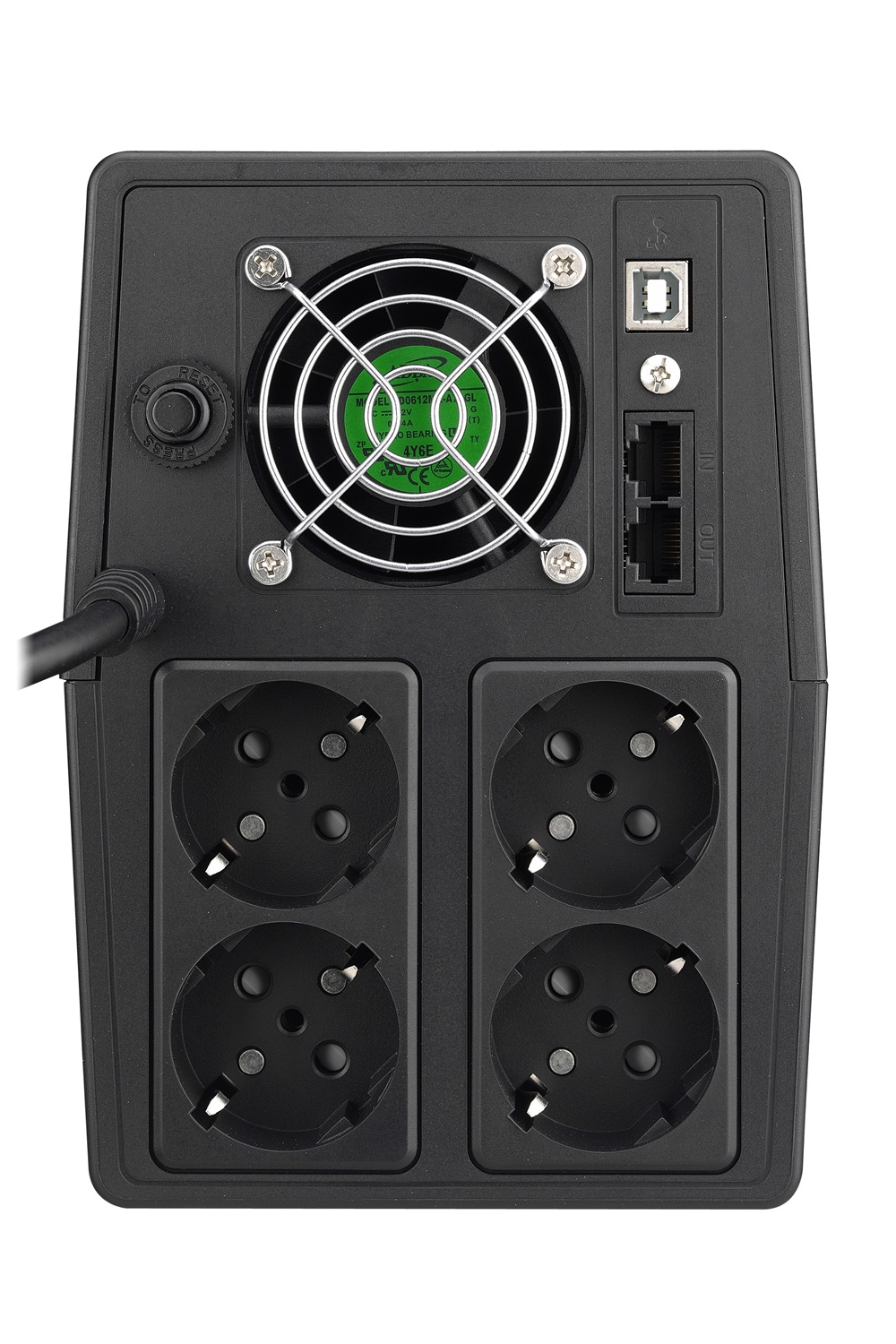 PowerWalker VI 2000 SCL UPS A Linea Interattiva 2 kVA 1200 W con Batteria 9 Ah e Tipo F