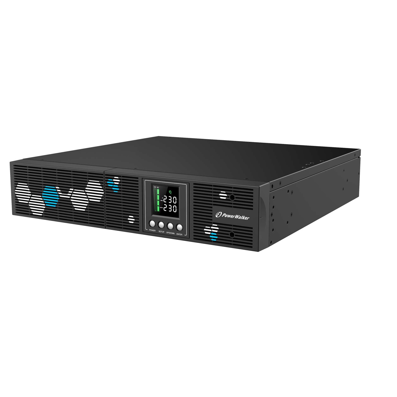 PowerWalker VI 2000 RLP - Gruppo di Continuità (UPS) A Linea Interattiva 2 kVA 1800 W con 8 Prese AC e Onda Sinusoidale Pura
