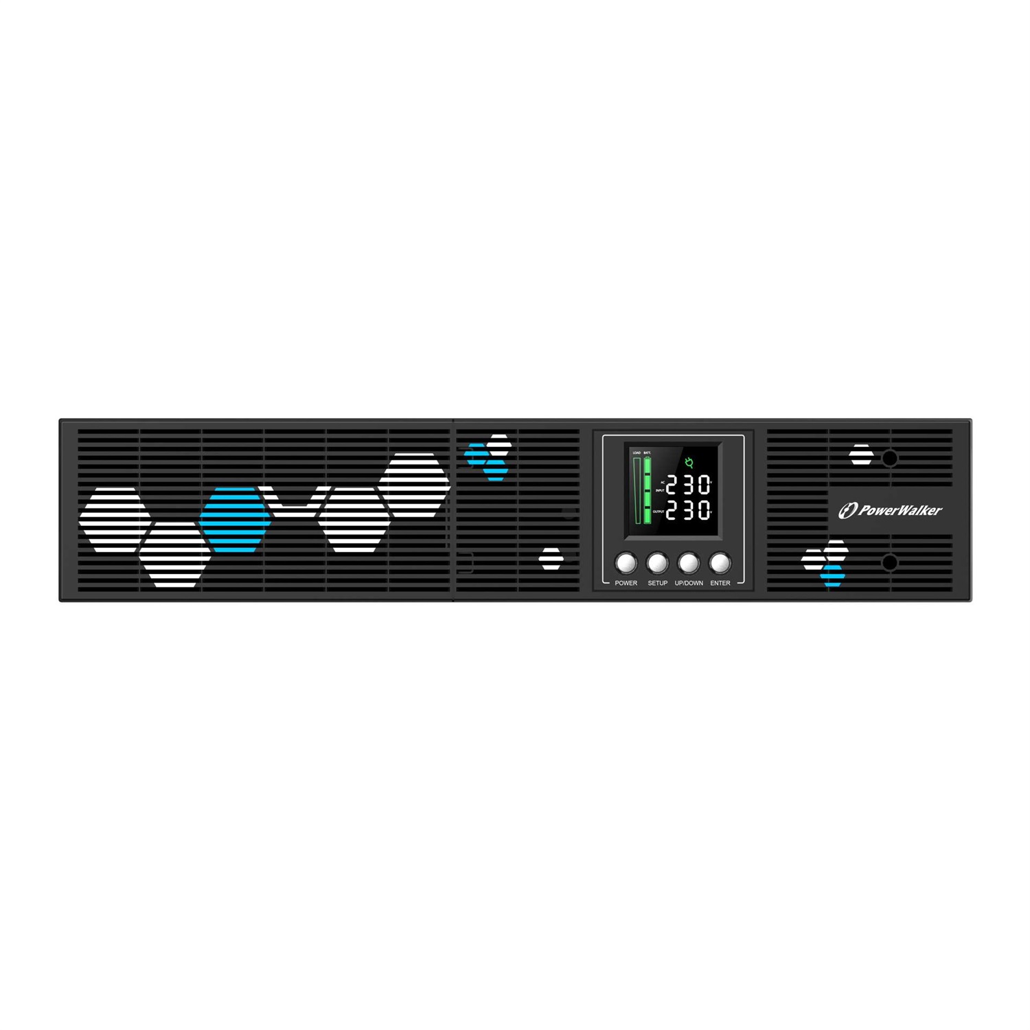 PowerWalker VI 2000 RLP - Gruppo di Continuità (UPS) A Linea Interattiva 2 kVA 1800 W con 8 Prese AC e Onda Sinusoidale Pura