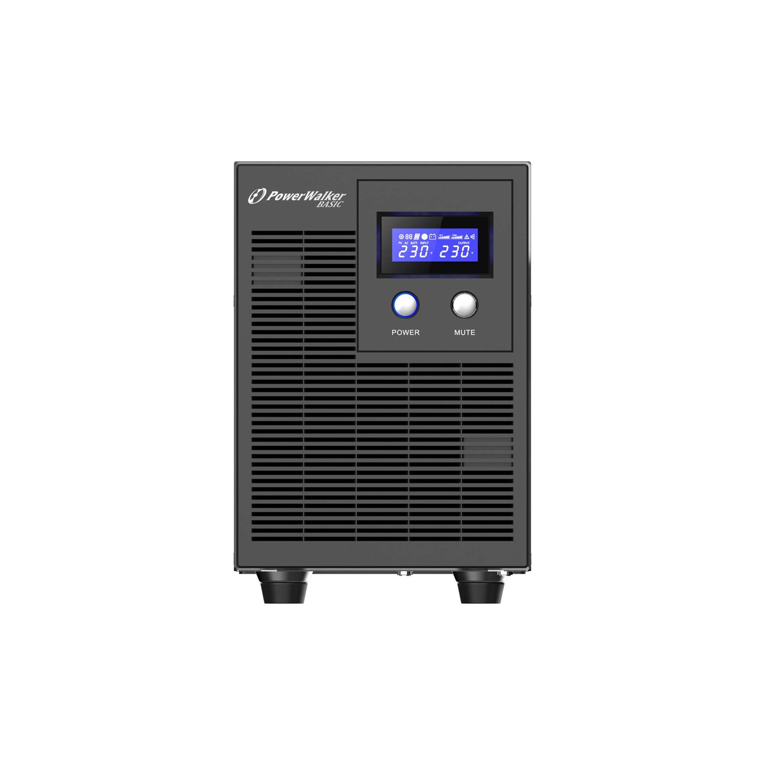 PowerWalker Basic VI 3000 STL Gruppo di Continuità (UPS) A Linea Interattiva 3 kVA 1800 W con 4 Prese AC Tipo F