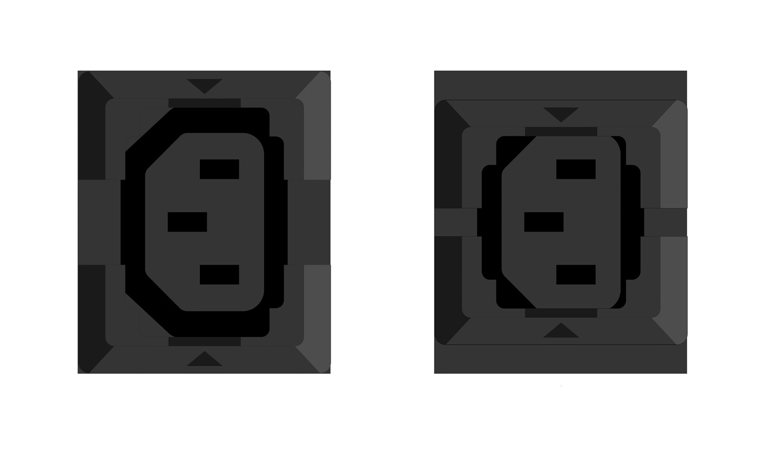 PowerWalker 10133028 Unità di Distribuzione dell'Energia (PDU) Monitorata 24 Prese AC 0U Montaggio Verticale Nero