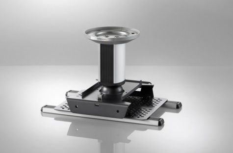 Celexon Multicel 1500 Expert Supporto da Soffitto per Proiettore - Inclinabile e Roteabile, Portata Massima 25 kg, Acciaio e Alluminio