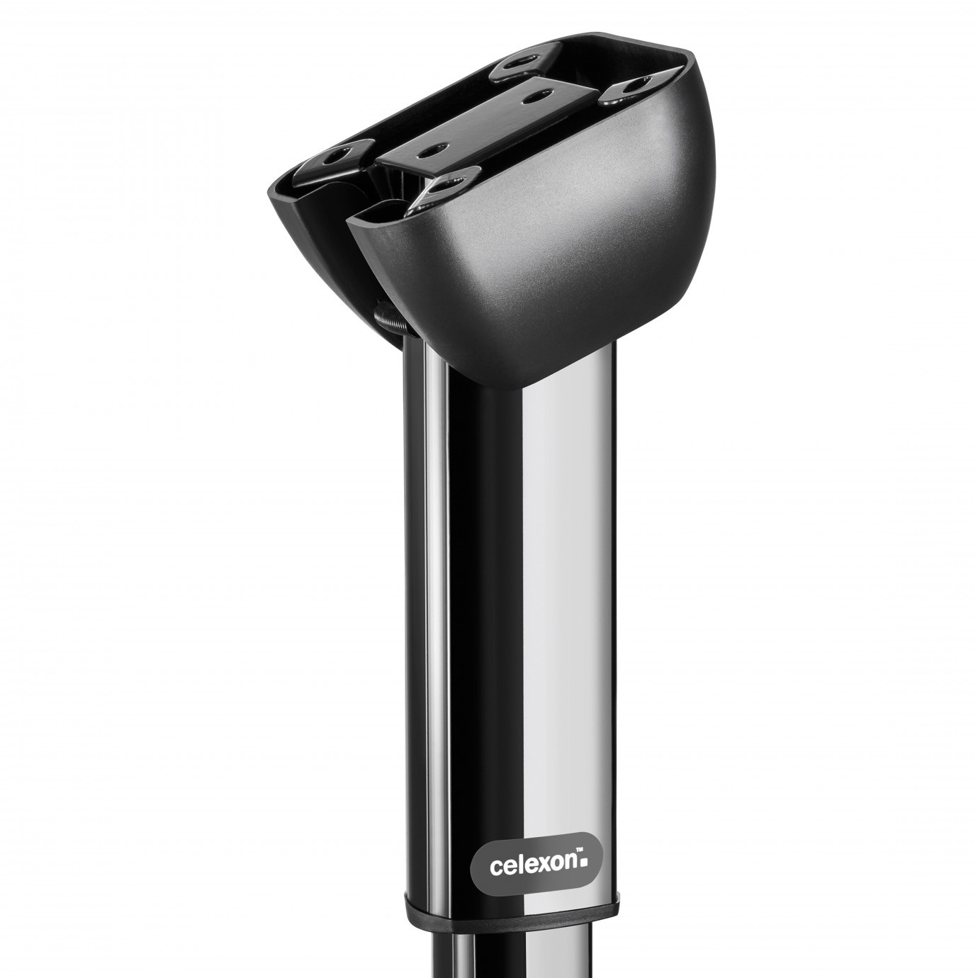 Celexon MultiCel 4060 Pro - Supporto da soffitto inclinabile per proiettore, distanza 40-60 cm, portata fino a 15 kg, colore nero