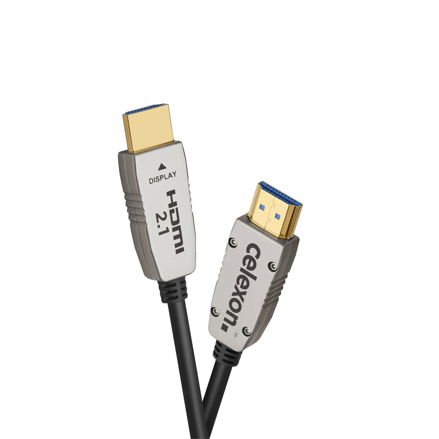 Celexon Cavo Attivo in Fibra Ottica HDMI 2.1 8K 10m - 48 Gbps, Nero
