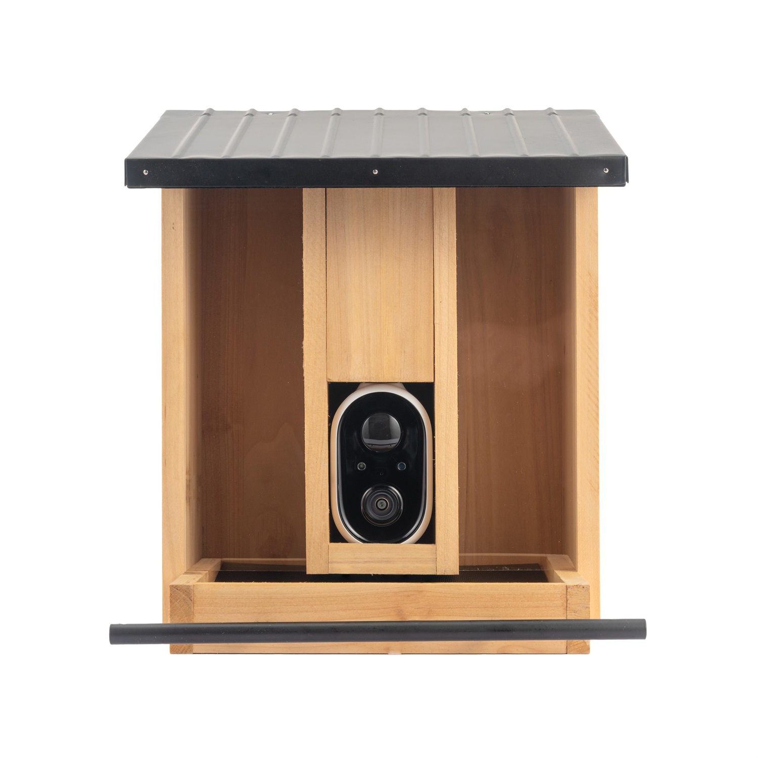 Technaxx TX-384 Mangiatoia per Uccelli con Telecamera WiFi 3MP, Visione Notturna, Rilevamento Movimento, App Mobile e Alimentazione Solare