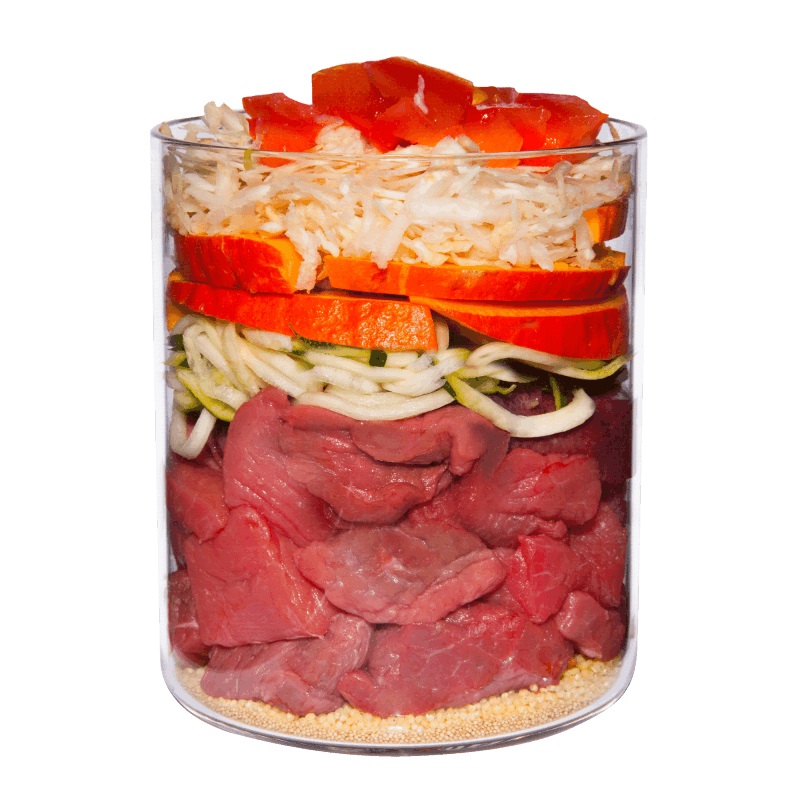 Terra Canis Classic Coniglio con Zucchine, Amaranto e Aglio Orsino - Alimento Umido per Cani Adulto - 400 g