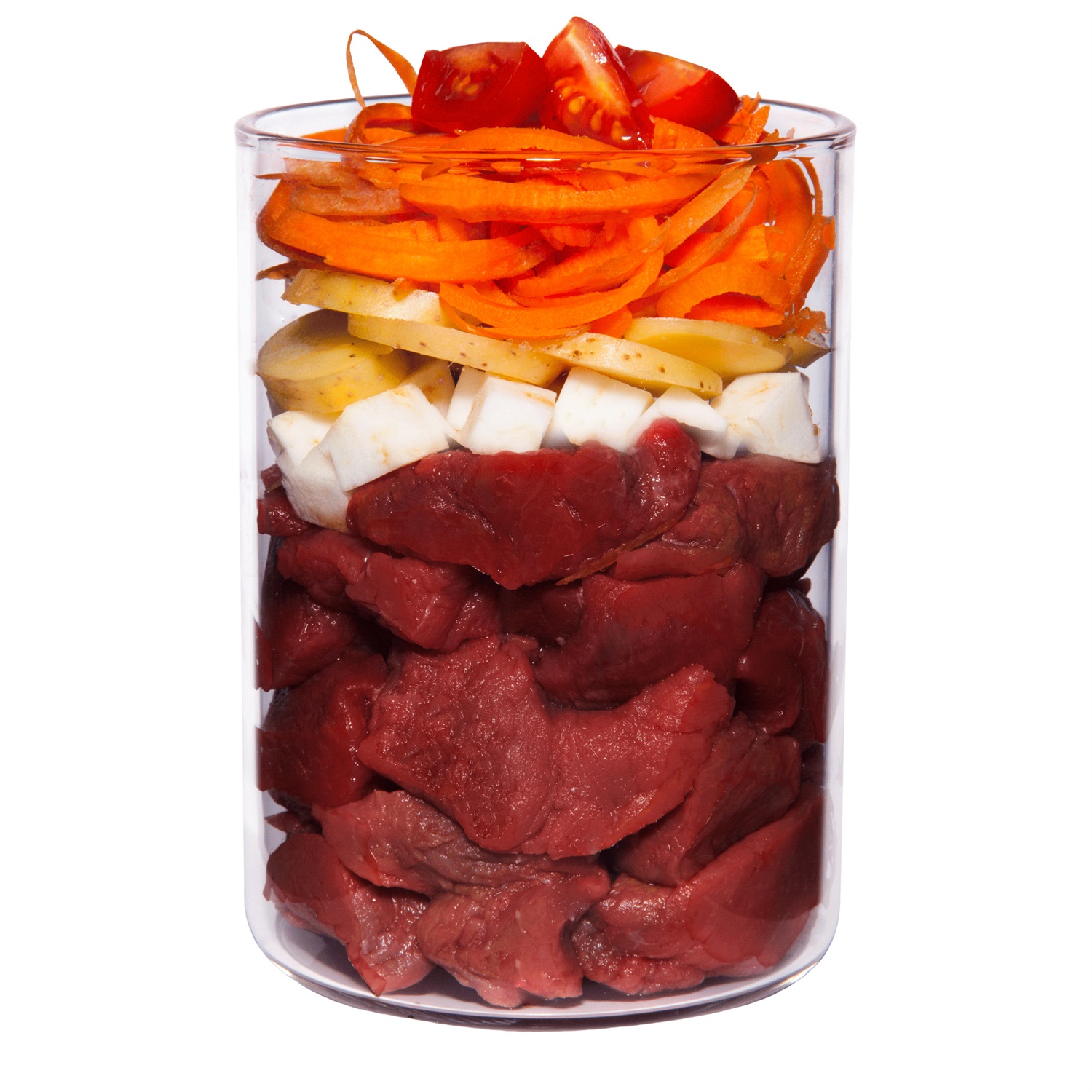 Terra Canis Cibo Umido per Cani Anziani - Selvaggina con Pomodoro, Mela ed Erbe Officinali - 400 g