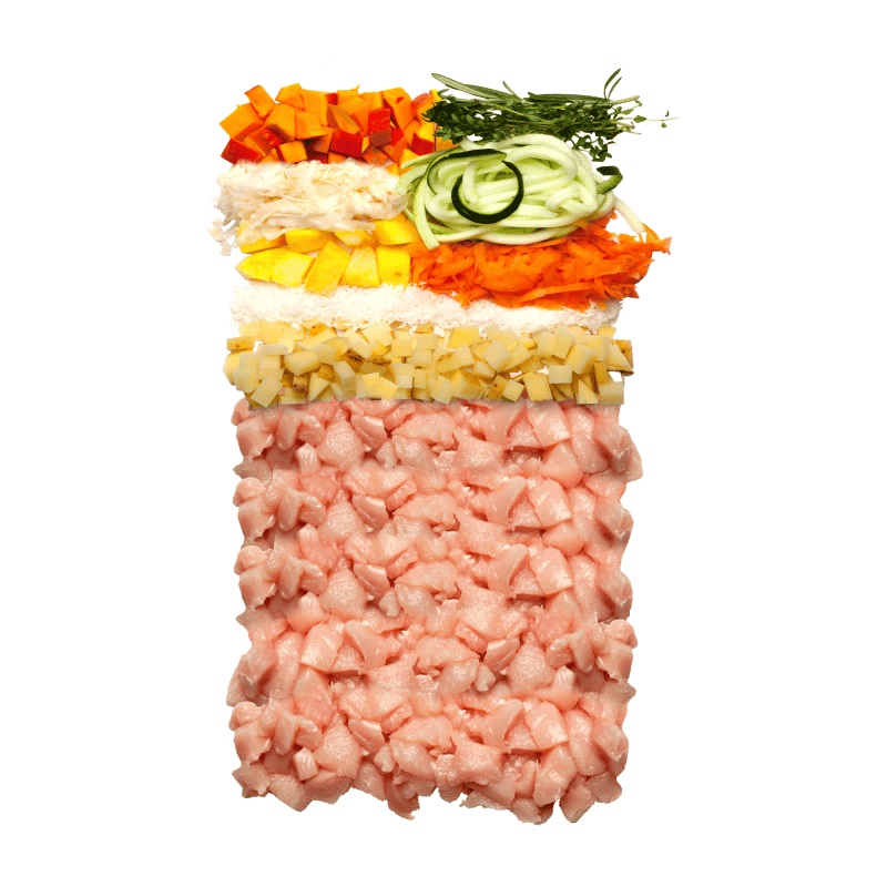 Terra Canis Canireo al Pollo - Cibo Secco per Cani Adulto - 2,5 kg - 64% Carne Fresca, Grain Free