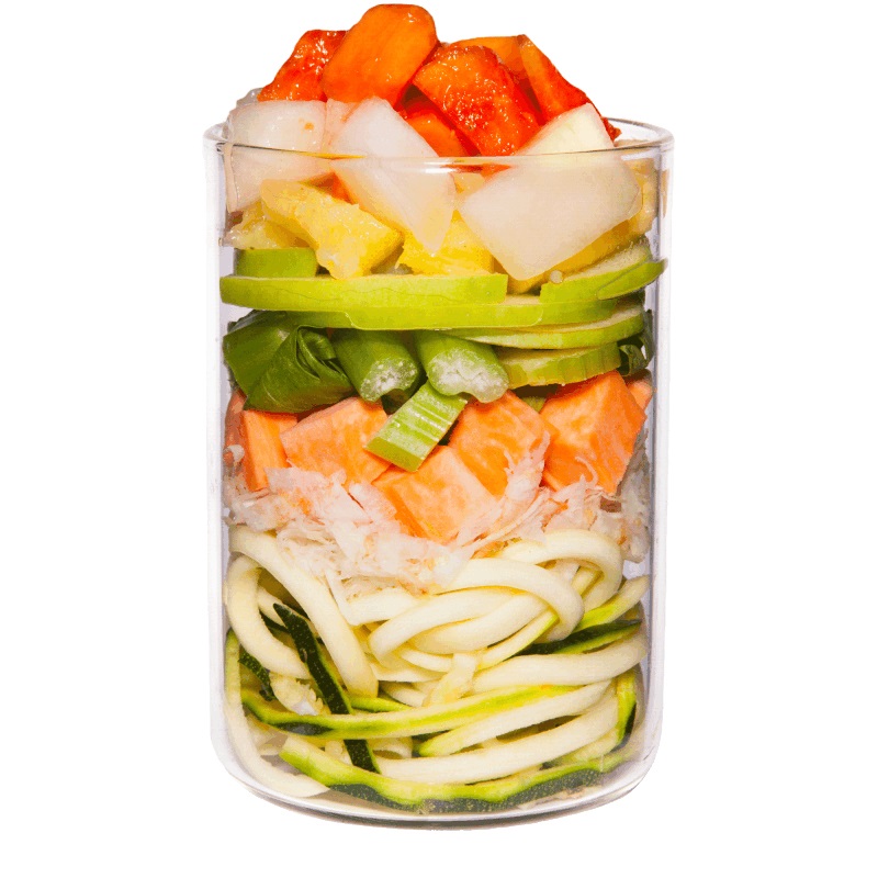 Terra Canis Giardiniera Orange Detox - Cibo Umido Vegetariano per Cani 400 gr con Verdure e Frutta Fresca