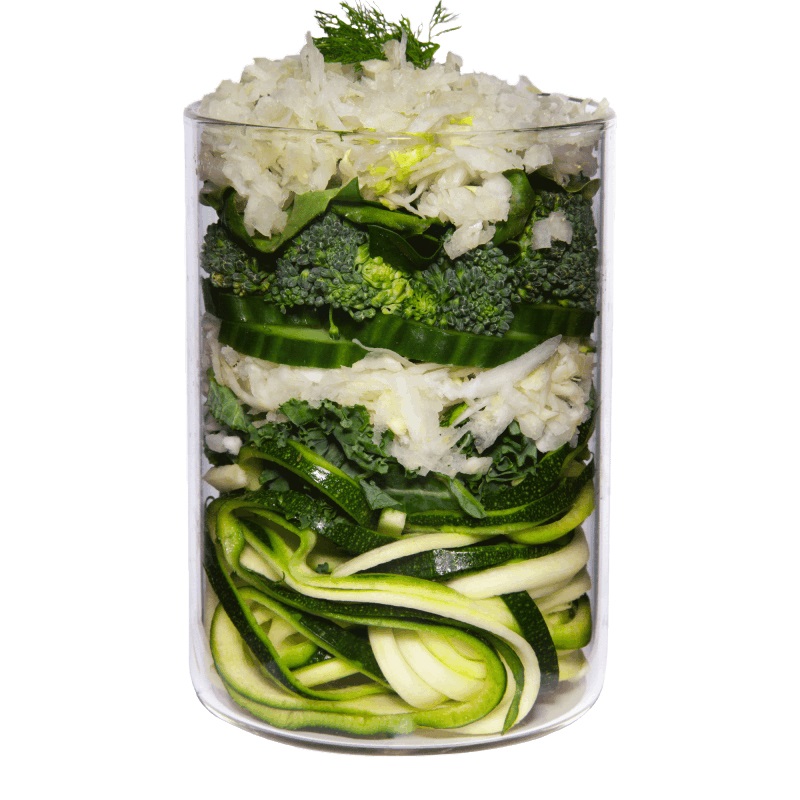 Terra Canis Giardiniera Green Detox Cibo Umido Vegetale per Cani Adulti 400 g - Ricco di Verdure e Frutta Fresca