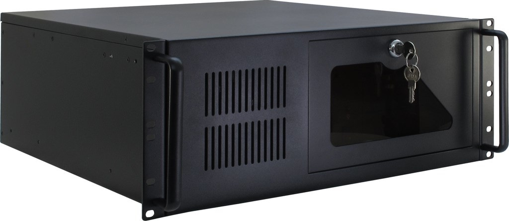 Inter-Tech IPC 4U-4088-S Case per Server 4U in Acciaio con USB 3.0 e Ventola da 120 mm